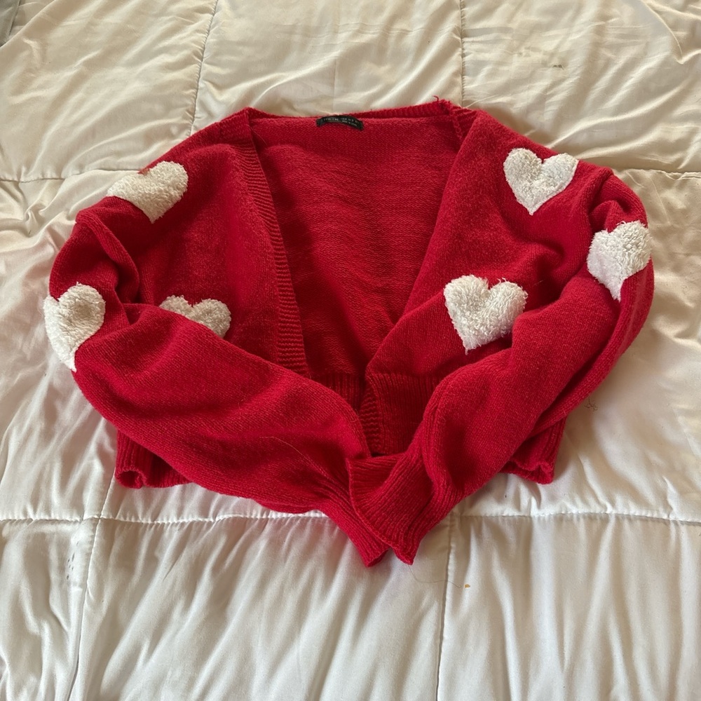 Red Heart Sweater